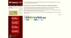 Desktop Screenshot of bc-injury-law.com